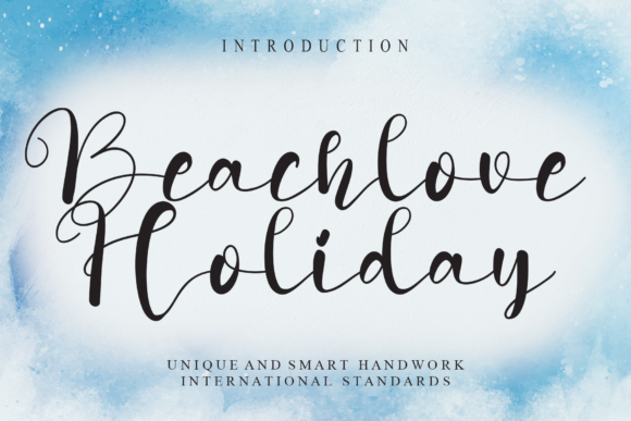 Beachlove Holiday Font for Business