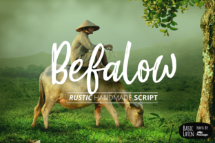 Befalow Font: A Simple Brush for Big Business Impact