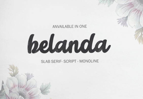 Belanda: A Script Font for Real-World Design