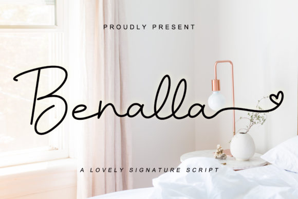 Benalla Font: Elegant Script for Web Design