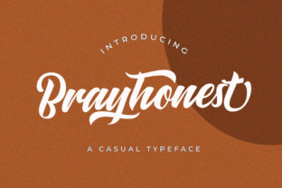 Brayhonest Font: Bold and Nostalgic