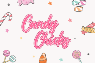 Candy Chicks: A Playful Script Font