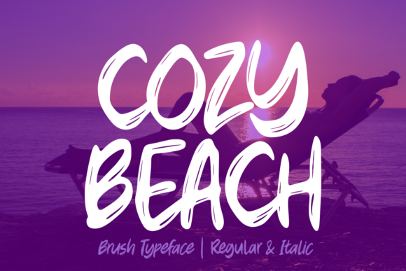 Cozy Beach Font for Creative Projects