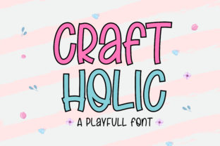 Craft Holic: A Magical Script Font