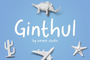 Ginthul: A Joyful Handwritten Font
