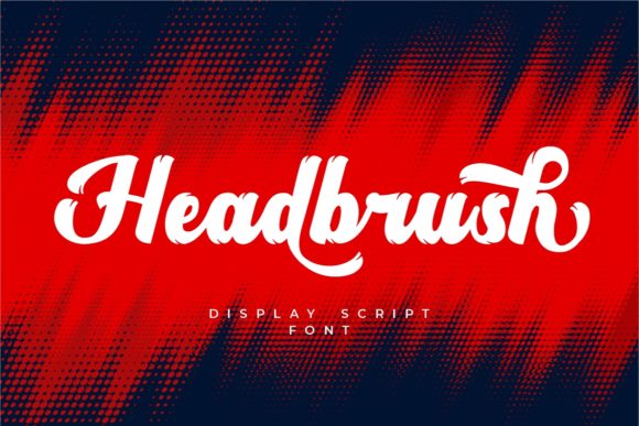 Headbrush: A Script Font for Creative Campaigns