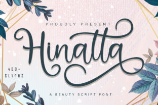 Hinatta: A Script Typeface for Web Design