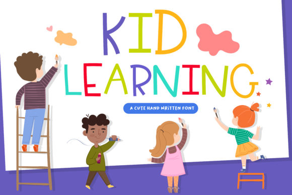 Kid Learning Font for Creative Projects