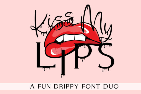 Kiss My Lips Font for Business