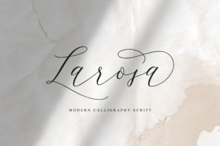 Larosa: A Luxurious Handwritten Font