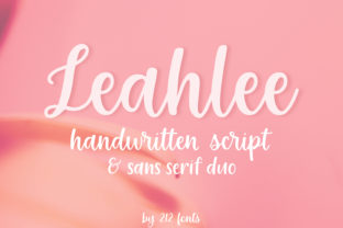 Leahlee Duo: A Font for Creative Projects