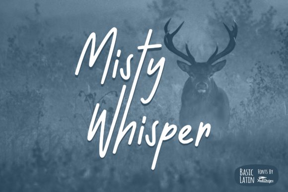Misty Whisper Font for Creative Makers