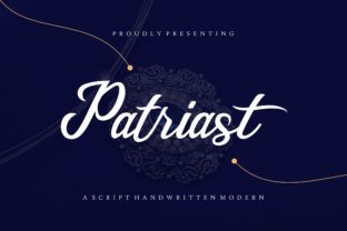 Patriast: A Script Font for Web Design