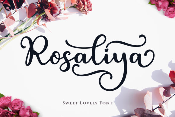Rosaliya: A Fresh Script Font