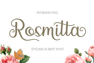 Rosmitta: A Stylish Script Font