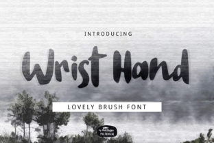 Wrist Hand Font Review